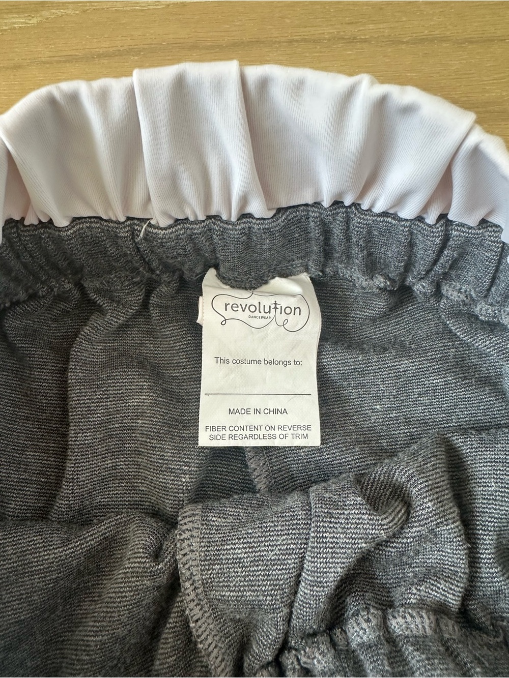 Revolution Dancewear Warm Up Cool Down Athletic Jogger Pants Gray Size Small - Picture 3 of 7